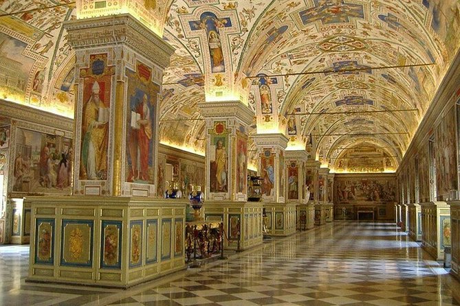 Vatican: Museums & Sistine Chapel Entrance Ticket - Upper Galleries and the Gallery of Maps, where history looks like science