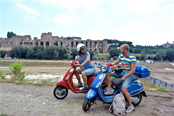 Vespa Primavera 125 cc Rental at Rome 24 ore - Overnight parking near the Colosseum, and why it changes everything