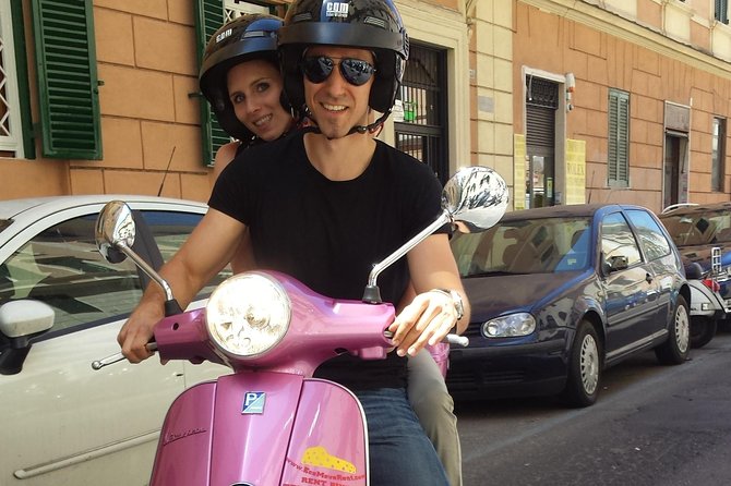 Vespa Rental in Rome 24 hours - Parking, security, and using the lock like a pro