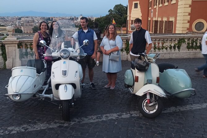Vespa Sidecar Tour at Day/Night with Pickup - Circus Maximus and the Tiber Glide Into Trastevere