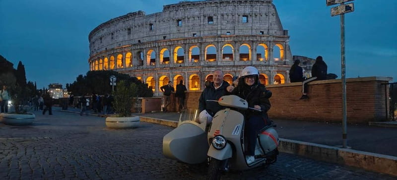 Vespa Sidecar Tour : Express Highlights of Rome - Why a Vespa sidecar tour fits Rome’s busiest sights