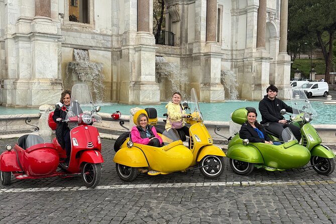 Vespa Sidecar Tour in Rome - Key highlights worth aiming for
