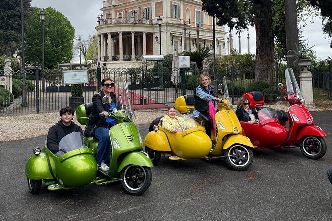 Vespa Sidecar Tour in Rome - Santa Maria Maggiore, seen the Roman way
