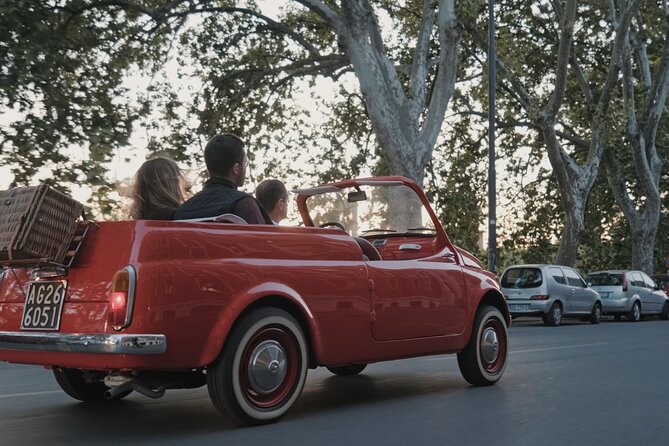 Vintage Fiat 500 Cabriolet: Rome's Highlight Semi Private Tour - Cruising the Tiber River: the Rome vibe between the landmarks