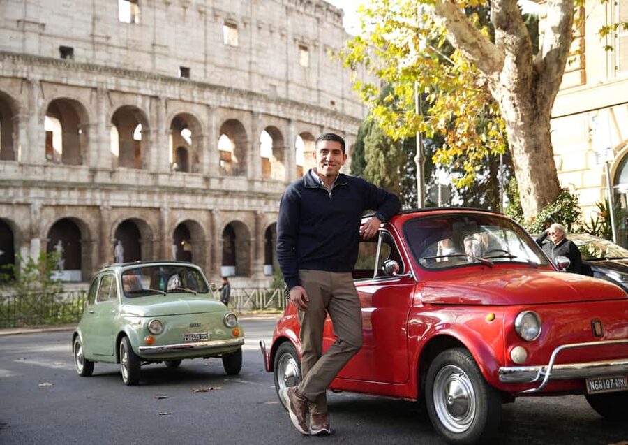 Vintage Fiat500 car Tour by Professional Photographer - The driving segments: more than just transportation