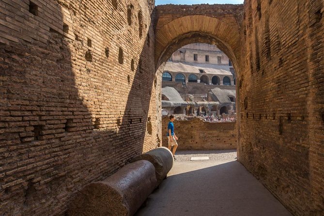 VIP Colosseum Underground and Ancient Rome Small Group Tour - Inside the Colosseum: Arena view, then down into the Underground