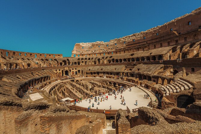 VIP Colosseum Underground & Arena Floor – Extra Small Group - Key highlights you will care about