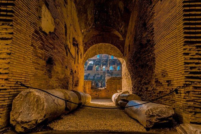 VIP Colosseum Underground & Arena Floor – Extra Small Group - Why this VIP Colosseum format works