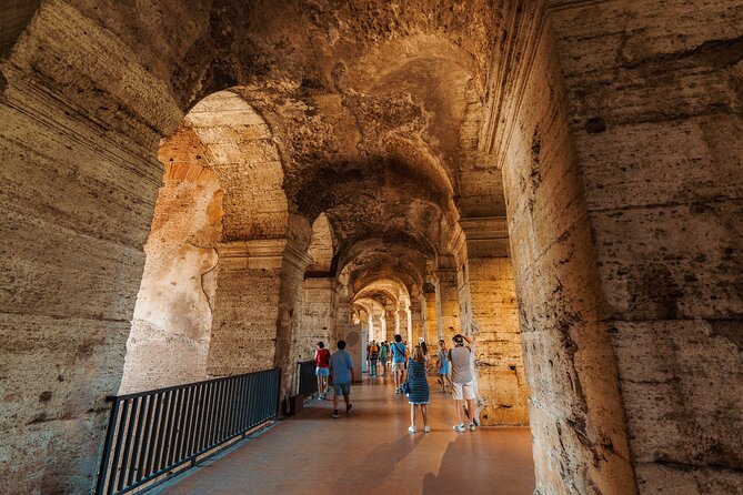 VIP Colosseum Underground & Arena Floor – Extra Small Group - Group size, audio headsets, and guide style