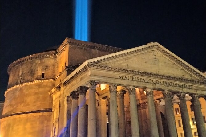 Walk the magic of Rome at night - Where you start (Via del Monte Oppio) and how the walk ends (Piazza di Spagna)