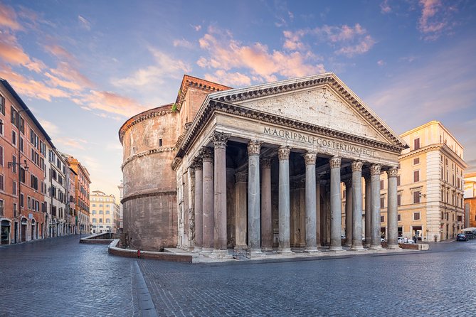Walking Guided Tour and Rome's Iconic Temple Pantheon Entrance - Quick hits before you go